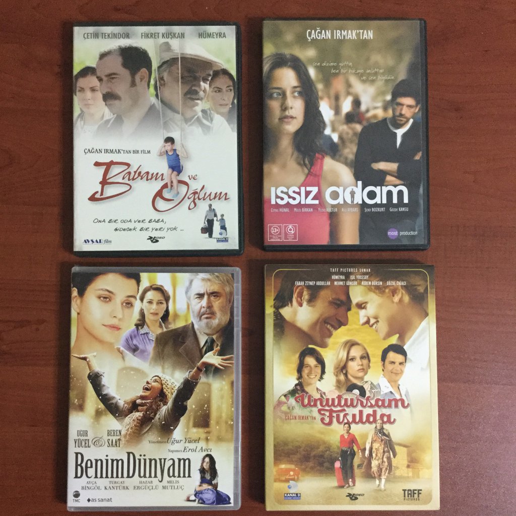 DİĞER Türk Filmleri DVD Set 16 Adet Orjinal Film