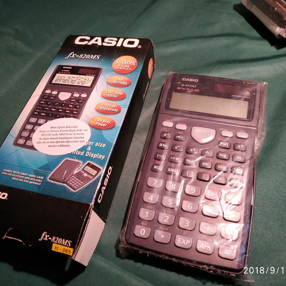 Casio discount fx 820ms