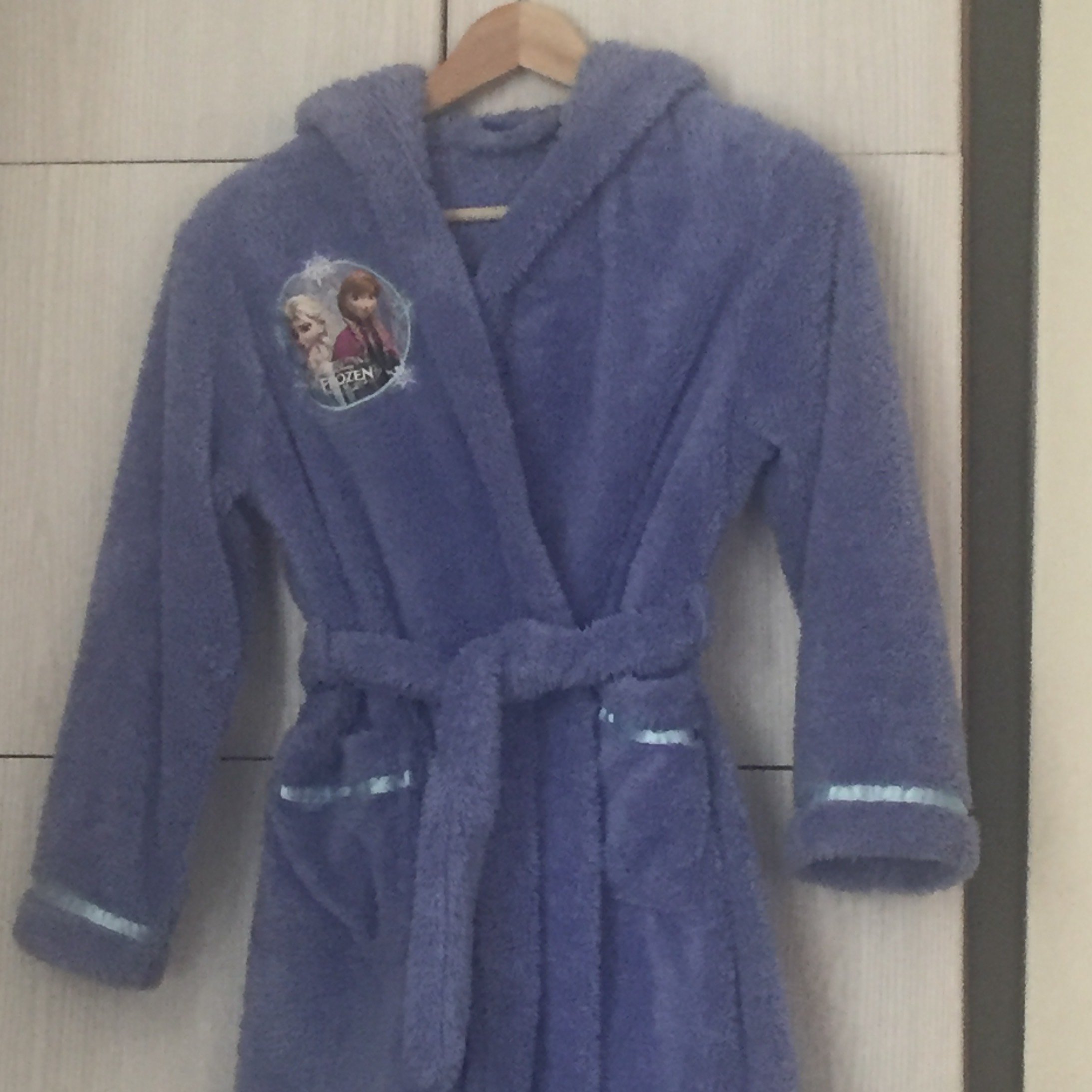 Debenhams Disney frozen kız çocuk peluş sabahlık