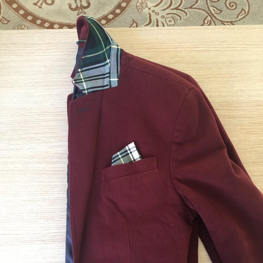 Zara best sale burgundy blazer