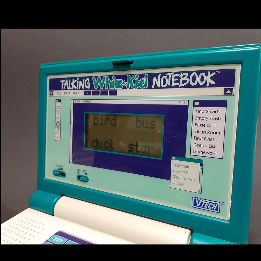 Vtech 1993 Vintage Vtech İngilizce Öğreten Laptop