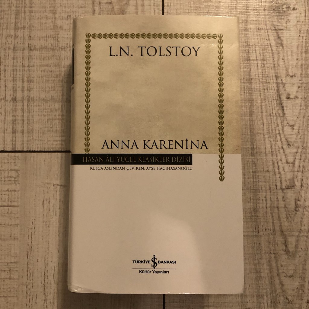 İş bankası Anna Karenina (Ciltli) - Tolstoy