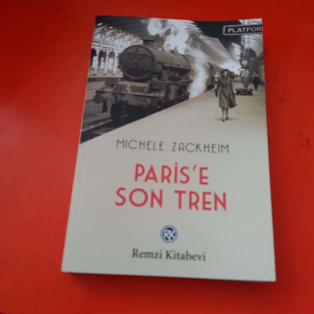 Remzi kitabevi Paris e Son Tren Michele Zackheim 45tl