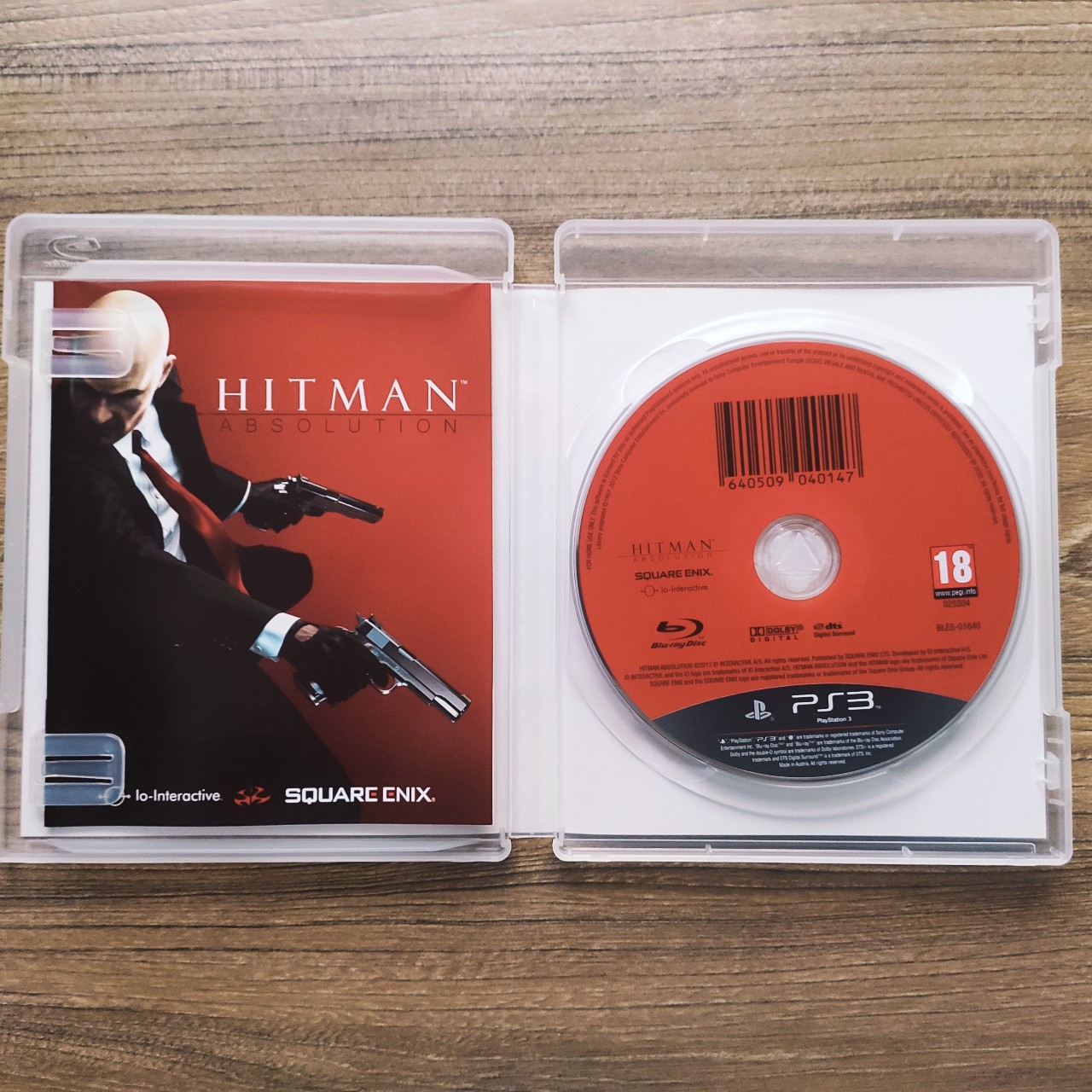 hitman absolution ps3 case