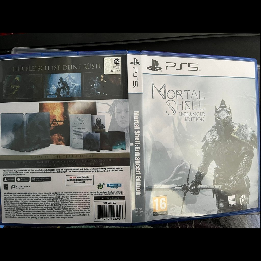 Sony Mortal Shell Enhanced Edition Ps5