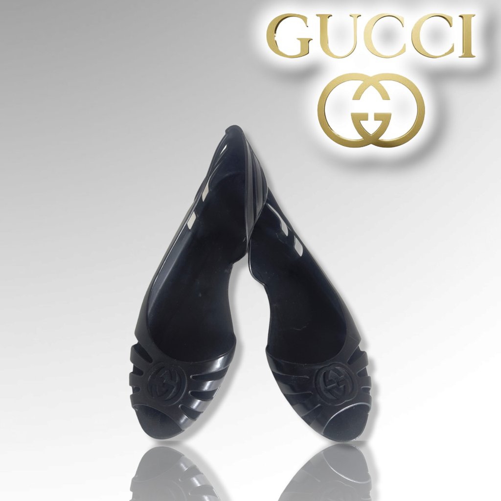 Gucci marola jelly on sale flats