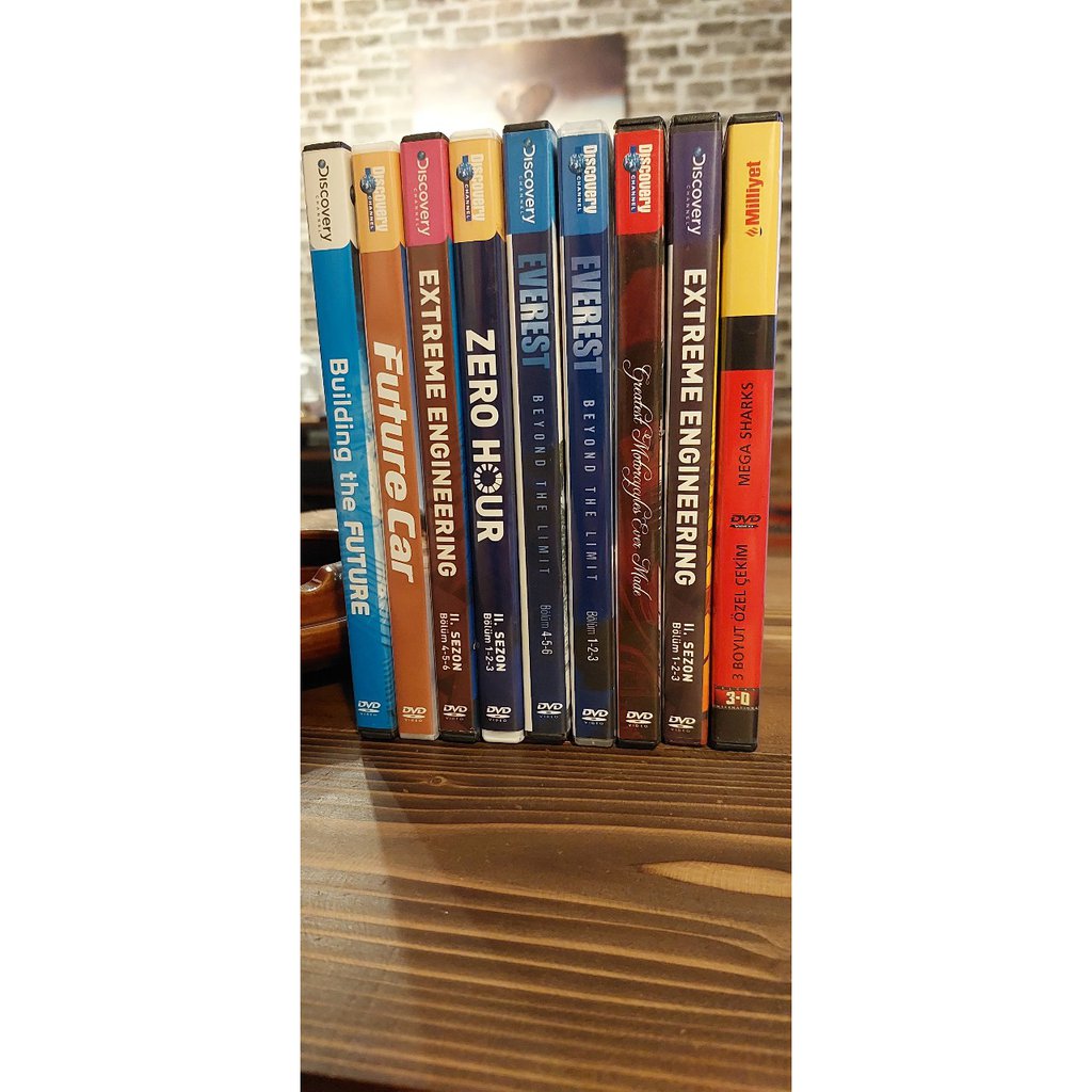 DİĞER Discovery Channel 9 Dvd Belgesel Seti